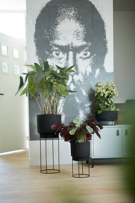 b.for studio bowl 30cm living black